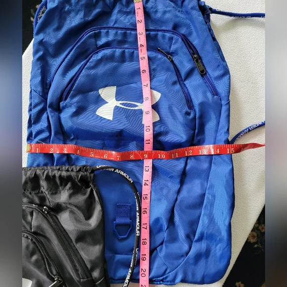 Under Armour Men's Black and Blue Backpacks - 2 in a Pre-made Bundle! - Picture 3 of 6